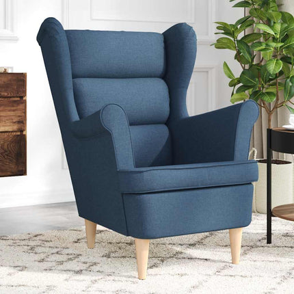 Poltrona Blu 74x84x100 cm in Tessuto