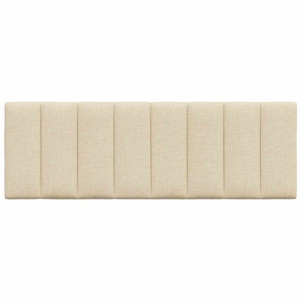 Cuscino Testiera Crema 120 cm in Tessuto