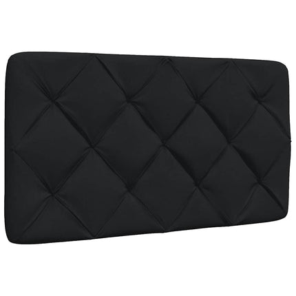 Cuscino Testiera Nero 80 cm in Tessuto