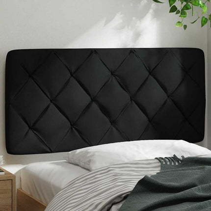 Cuscino Testiera Nero 100 cm in Tessuto