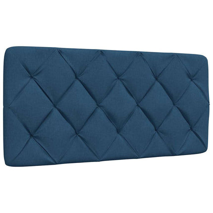 Cuscino Testiera Blu 100 cm in Tessuto