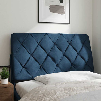 Cuscino Testiera Blu 100 cm in Tessuto