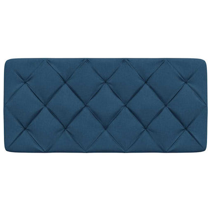 Cuscino Testiera Blu 100 cm in Tessuto