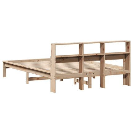 Letto senza Materasso 140x200 cm in Legno Massello di Pino