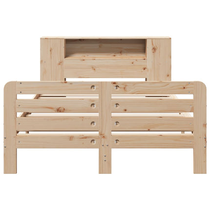 Letto senza Materasso 140x190 cm in Legno Massello di Pino