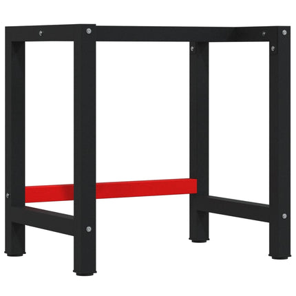 Banco Lavoro 100x60x83 cm Legno Massello Rovere Rettangolare