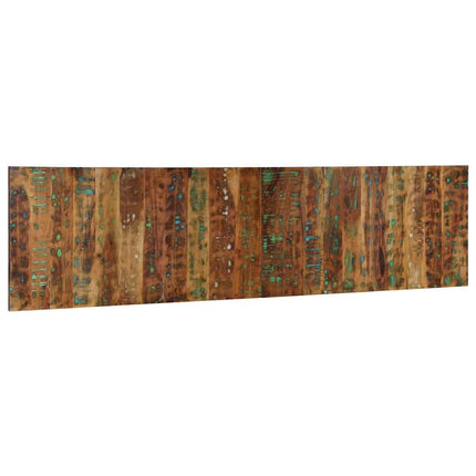 Testiera Multicolore 200 cm in Legno Massello Recupero