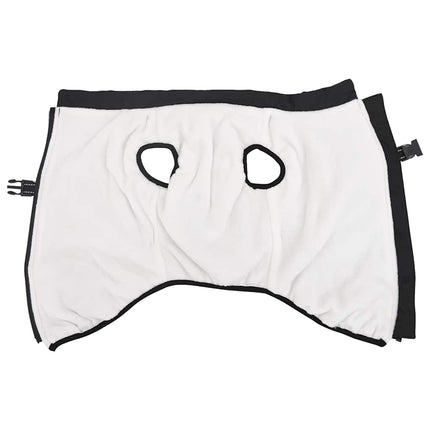 Cappotto Cani con Imbracatura Impermeabile Riflettente Nero L44