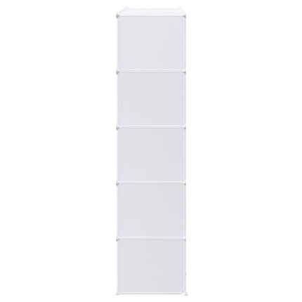 Organizzatore Portaoggetti con 20 Cubi e Aste per Appendere PP