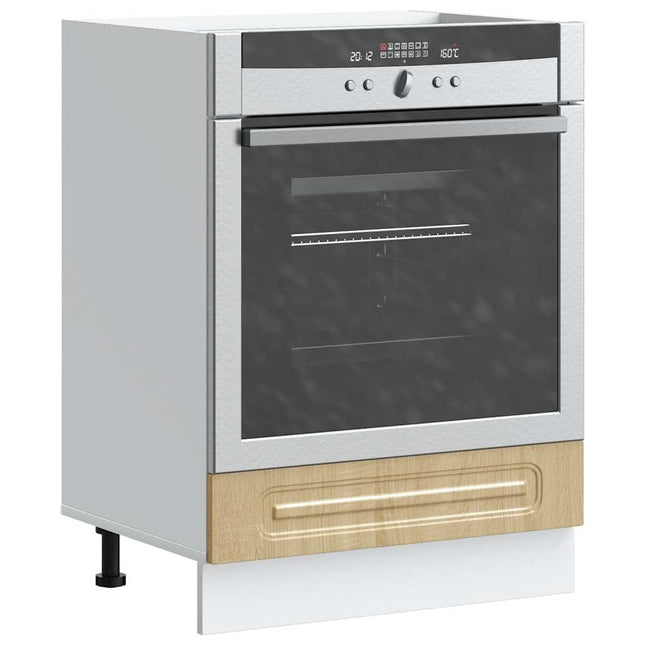 Armadio per Forno Kalmar Rovere Sonoma in Legno Multistrato