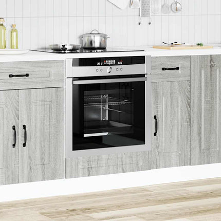 Armadio Forno Kalmar Grigio Sonoma Legno Multistrato