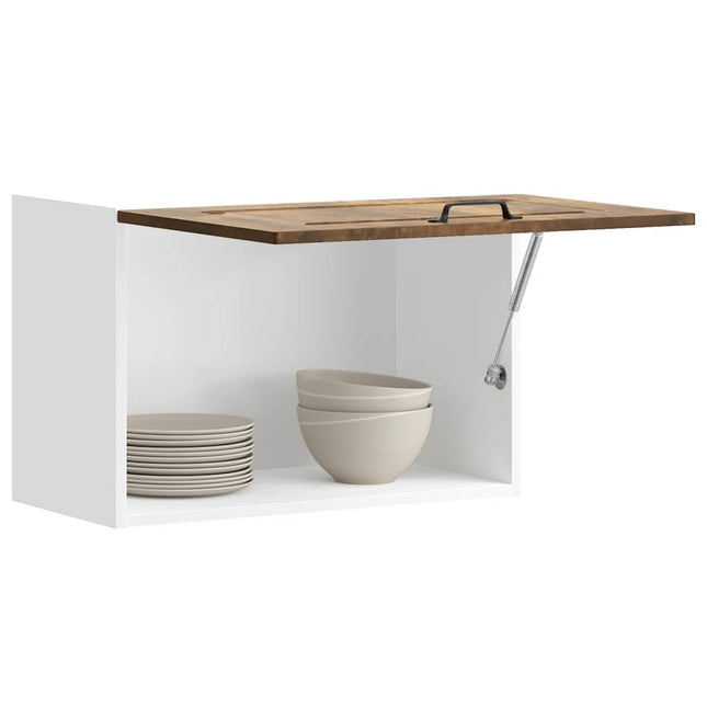 Pensile da Cucina Kalmar Rovere Fumo in Legno Multistrato