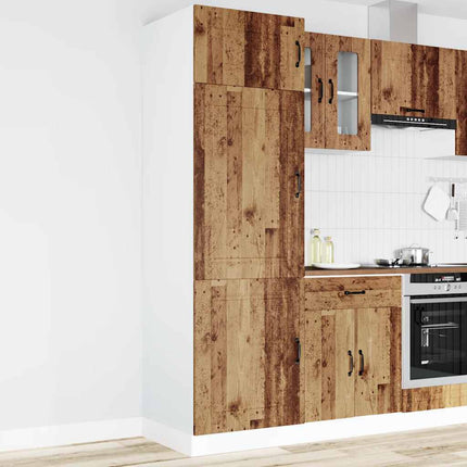 Armadio da Cucina Kalmar Legno Vecchio in Legno Multistrato