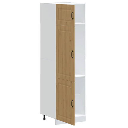 Armadio da Cucina Kalmar Rovere Artigianale Legno Multistrato