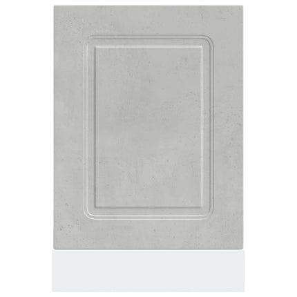 Pannello Lavastoviglie Kalmar Grigio Cemento 45x1,5x67 cm