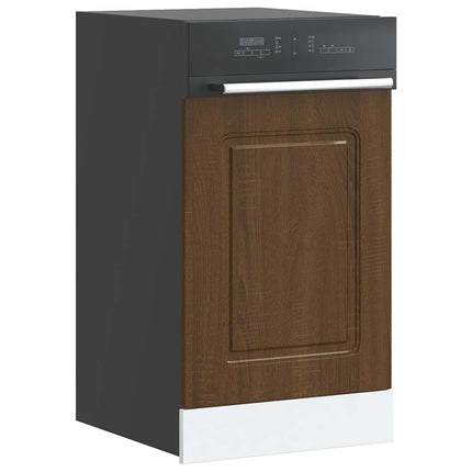 Pannello Lavastoviglie Kalmar Rovere Marrone 45x1,5x67 cm
