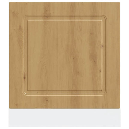 Pannello Lavastoviglie Kalmar Rovere Artigianale 60x1,5x67 cm