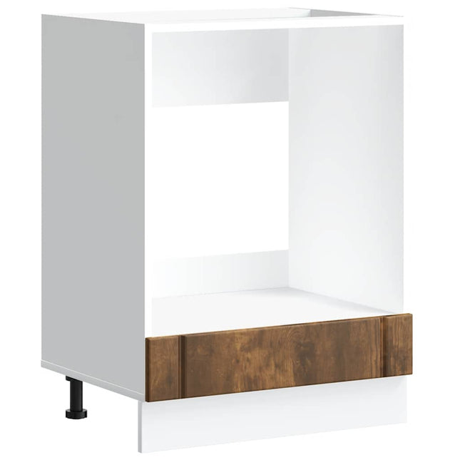 Armadio Forno Lucca Rovere Fumo in Legno Multistrato