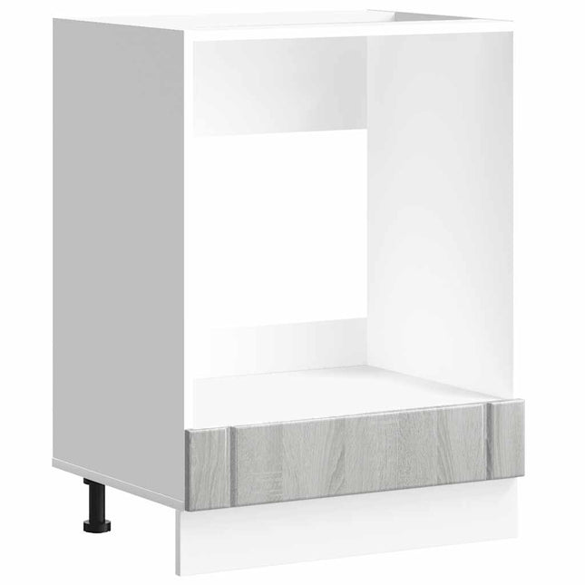 Armadio Forno Lucca Grigio Sonoma in Legno Multistrato