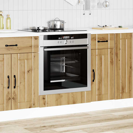 Armadio Forno Lucca Rovere Artigianale in Legno Multistrato
