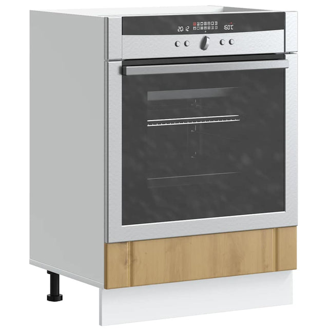 Armadio Forno Lucca Rovere Artigianale in Legno Multistrato