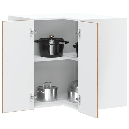 Pensile da Cucina ad Angolo Lucca Legno Antico in Truciolato