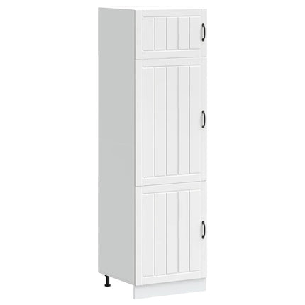 Armadio da Cucina Lucca Bianco in Legno Multistrato