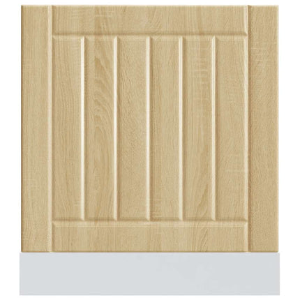Pannello Lavastoviglie Lucca Rovere Sonoma in Legno Multistrato
