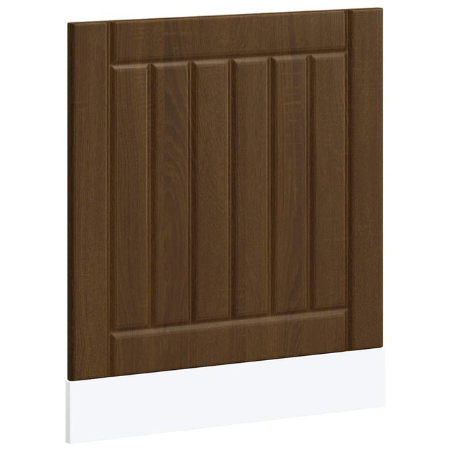 Pannello Lavastoviglie Lucca Rovere Marrone Legno Multistrato