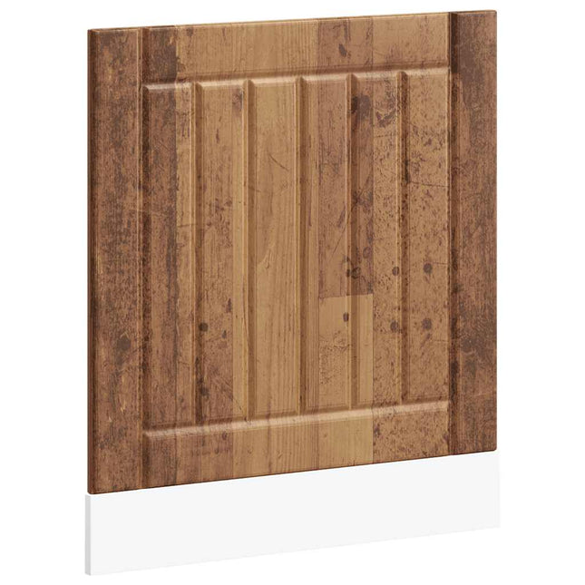 Pannello Lavastoviglie Lucca Legno Antico in Legno Multistrato