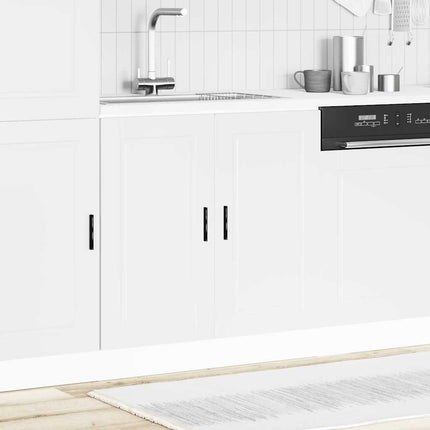 Mobile base lavello Porto Bianco 80x46x81,5cm Legno Multistrato