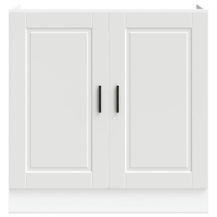Mobile base lavello Porto Bianco 80x46x81,5cm Legno Multistrato