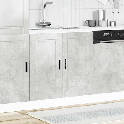 Mobile base lavello Porto Grigio Cemento 80x46x81,5 cm