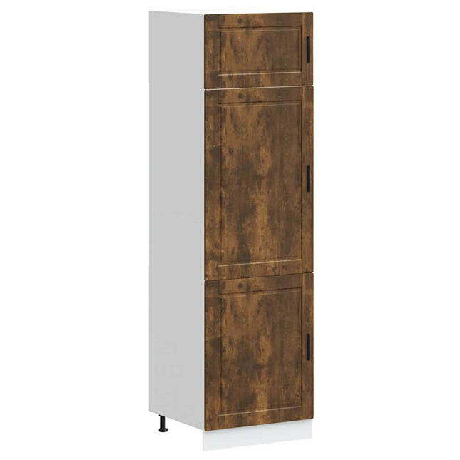 Armadio da Cucina Porto Rovere Fumo in Legno Multistrato