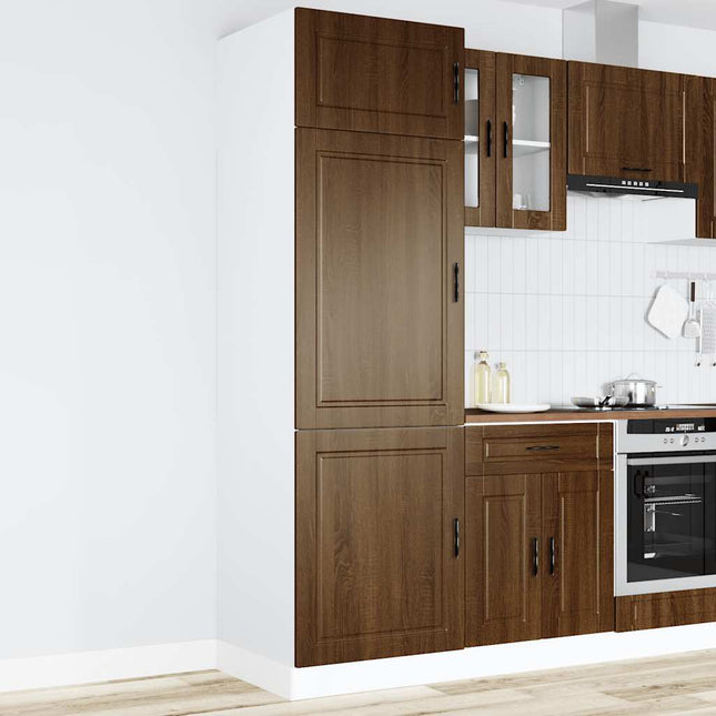 Armadio da Cucina Porto Rovere Marrone in Legno Multistrato
