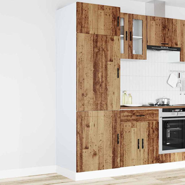 Armadio da Cucina Porto Legno Antico in Legno Multistrato