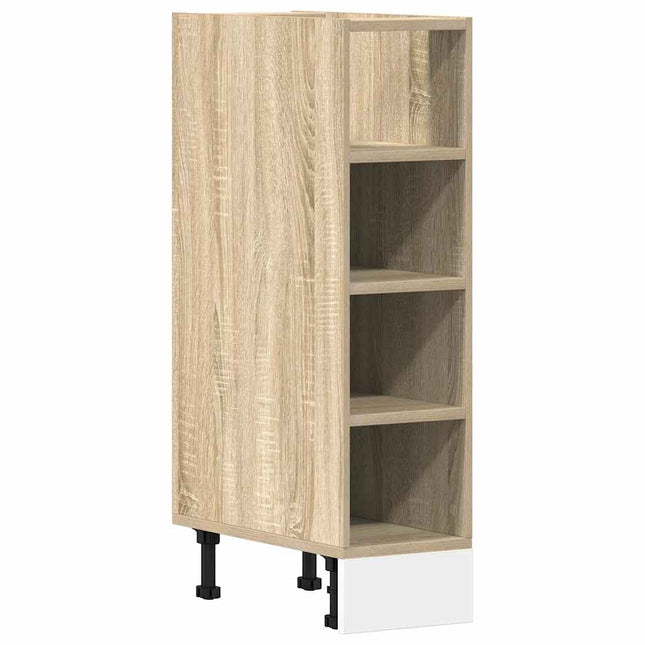 Armadio Inferiore Rovere Sonoma 20x44,5x81,5 cm in Truciolato