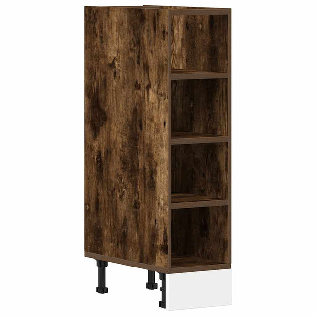Armadio Inferiore Rovere Fumo 20x44,5x81,5 cm Legno Multistrato
