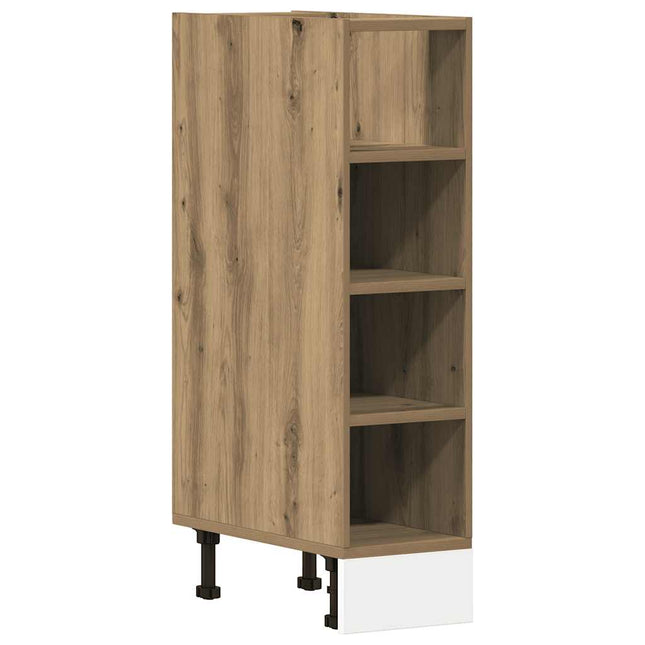 Armadio Inferiore Rovere Artigianale 20x44,5x81,5 cm Truciolato