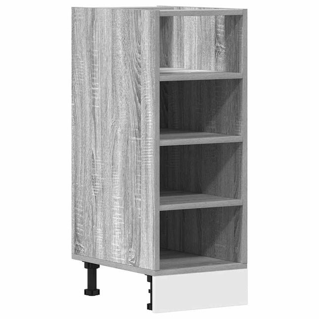 Armadio Inferiore Grigio Sonoma 30x44,5x81,5 cm in Truciolato