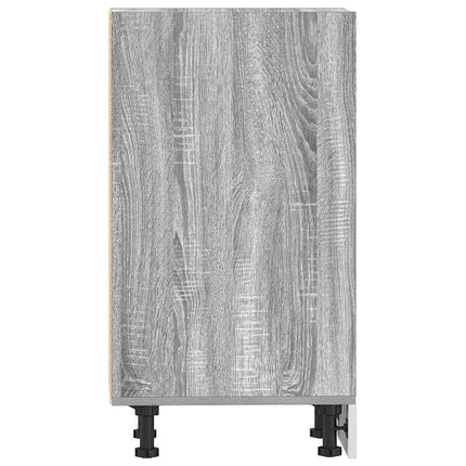 Armadio Inferiore Grigio Sonoma 30x44,5x81,5 cm in Truciolato