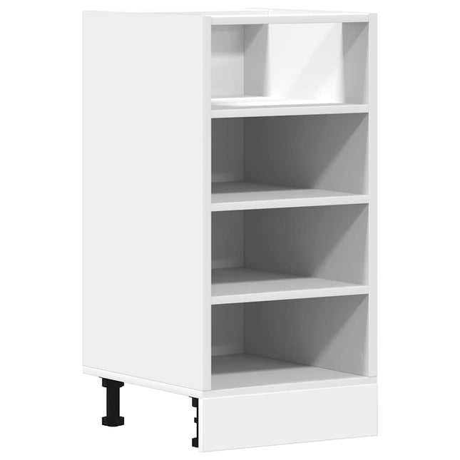 Armadio Inferiore Bianco 40x44,5x81,5 cm in Legno Multistrato