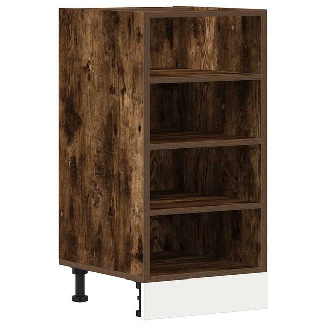 Armadio Inferiore Rovere Fumo 40x44,5x81,5 cm Legno Multistrato