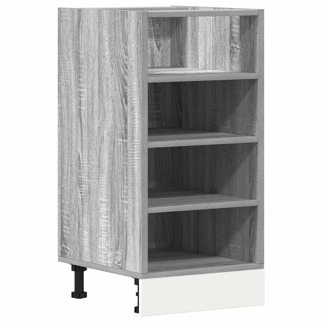 Armadio Inferiore Grigio Sonoma 40x44,5x81,5 cm in Truciolato