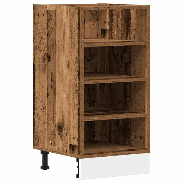 Armadio Inferiore Legno Antico 40x44,5x81,5 cm in Truciolato