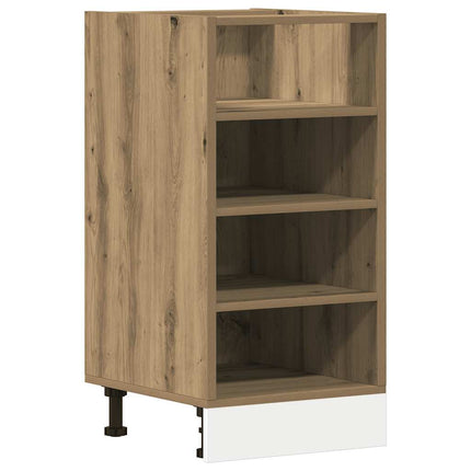 Armadio Inferiore Rovere Artigianale 40x44,5x81,5 cm Truciolato