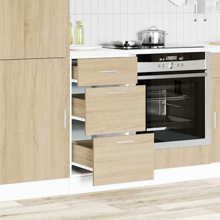 Armadio Inferiore Rovere Sonoma 40x46x81,5 cm Legno Multistrato