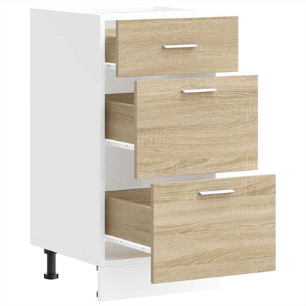 Armadio Inferiore Rovere Sonoma 40x46x81,5 cm Legno Multistrato