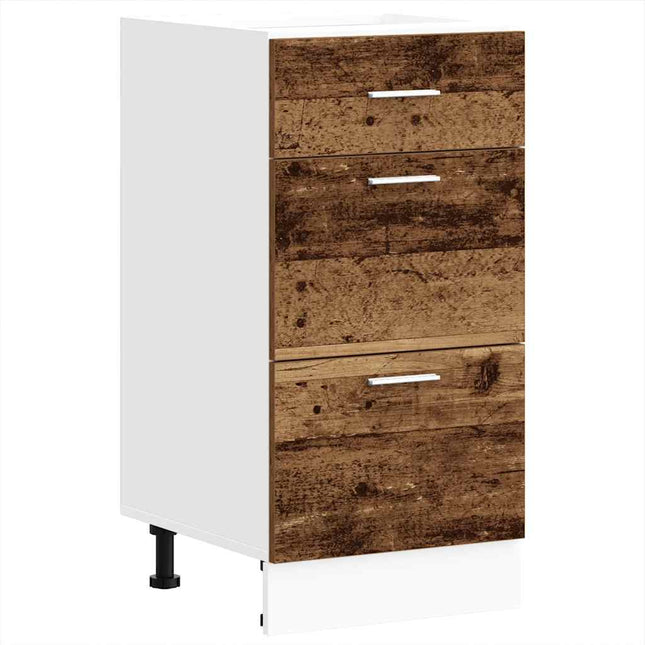 Armadio Inferiore Legno Antico 40x46x81,5 cm Legno Multistrato