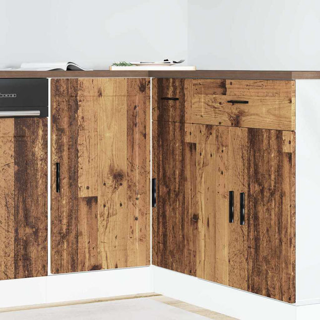 Base da Cucina Porto Legno Antico in Legno Multistrato